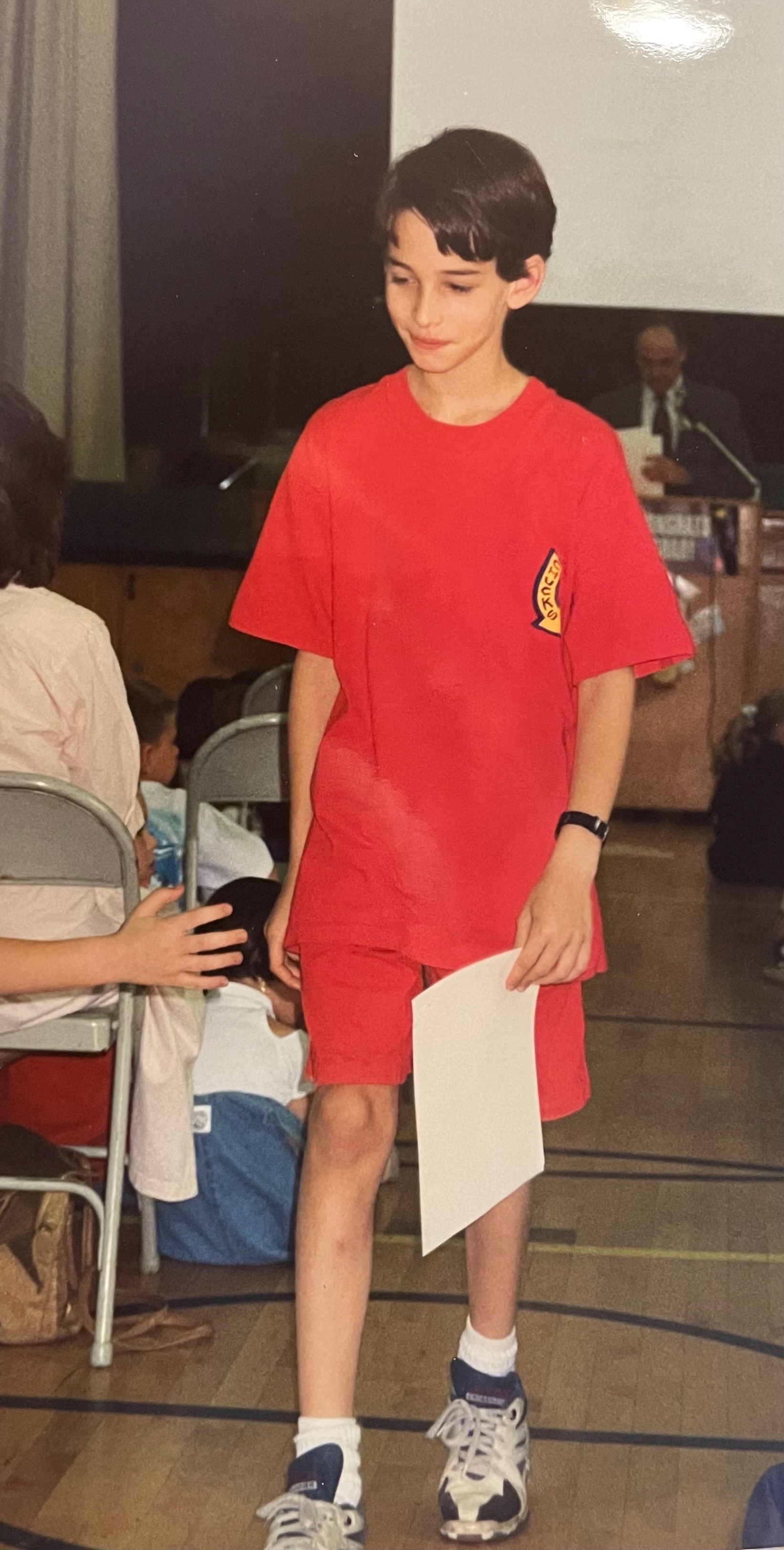 Matthew Chase Levy as a young adult